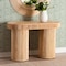 Bali & Pari Iryna Modern Bohemian Natural Rattan Console Table 243-13594-ZORO - alternate 4